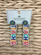 Teacher Beaded Earrings