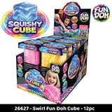 Fun Doh Swirl Squishy Cubes Viral Assortment
