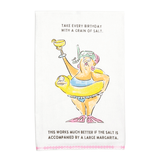 Margarita Glitter Birthday Towel