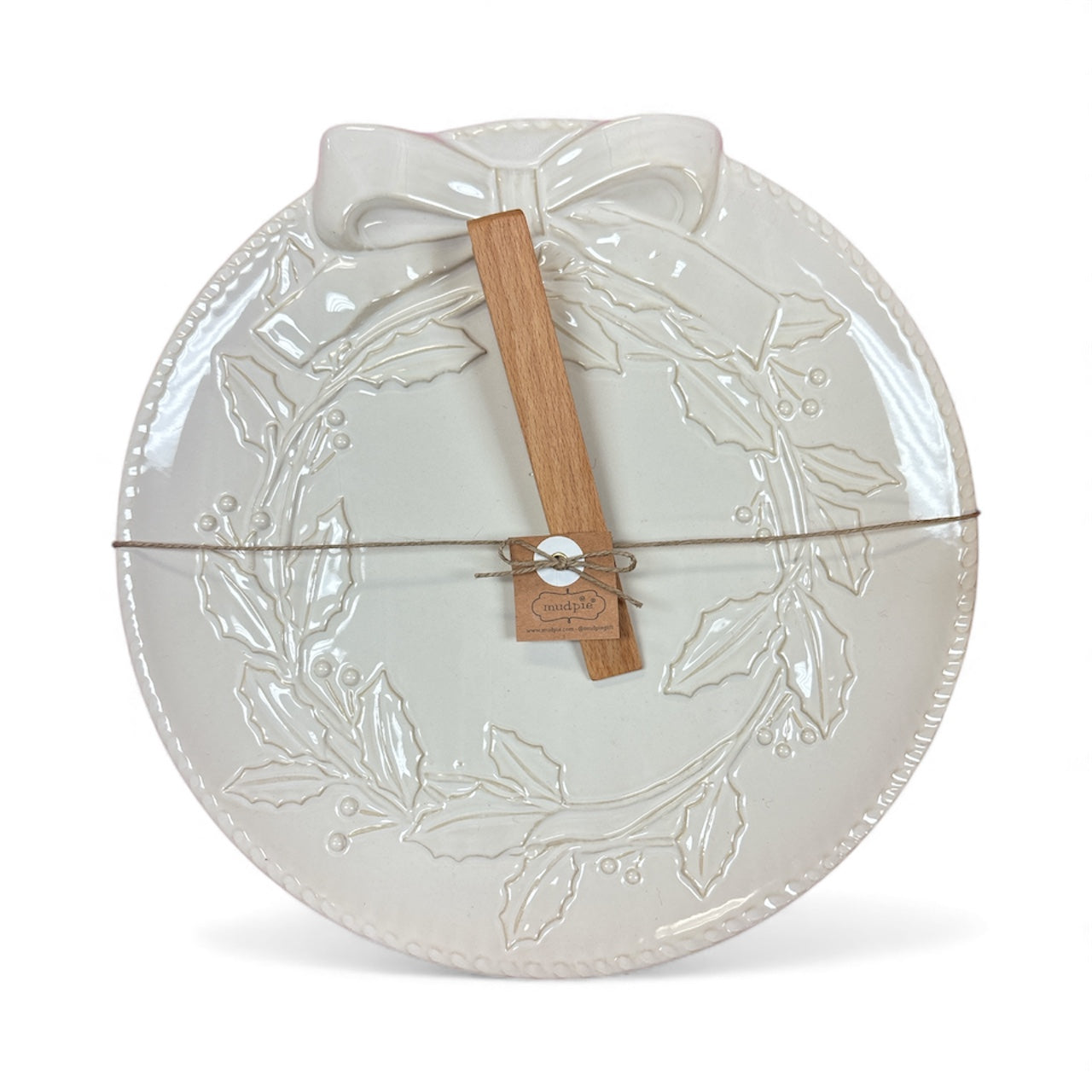 Wreath Round Platter