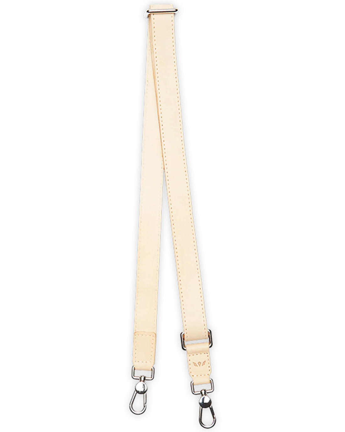 Slim leather crossbody strap