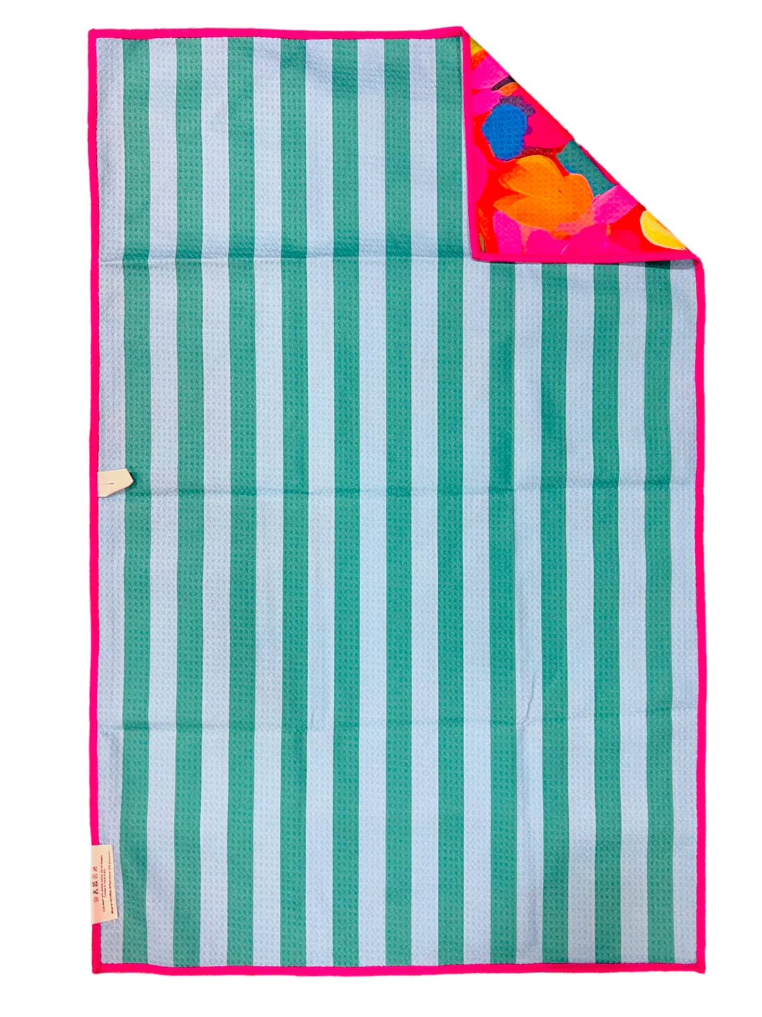 Etching Reversible Hand Towel