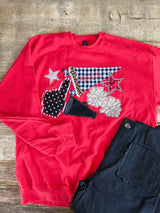 Rusk Patchwork Sweatshirt