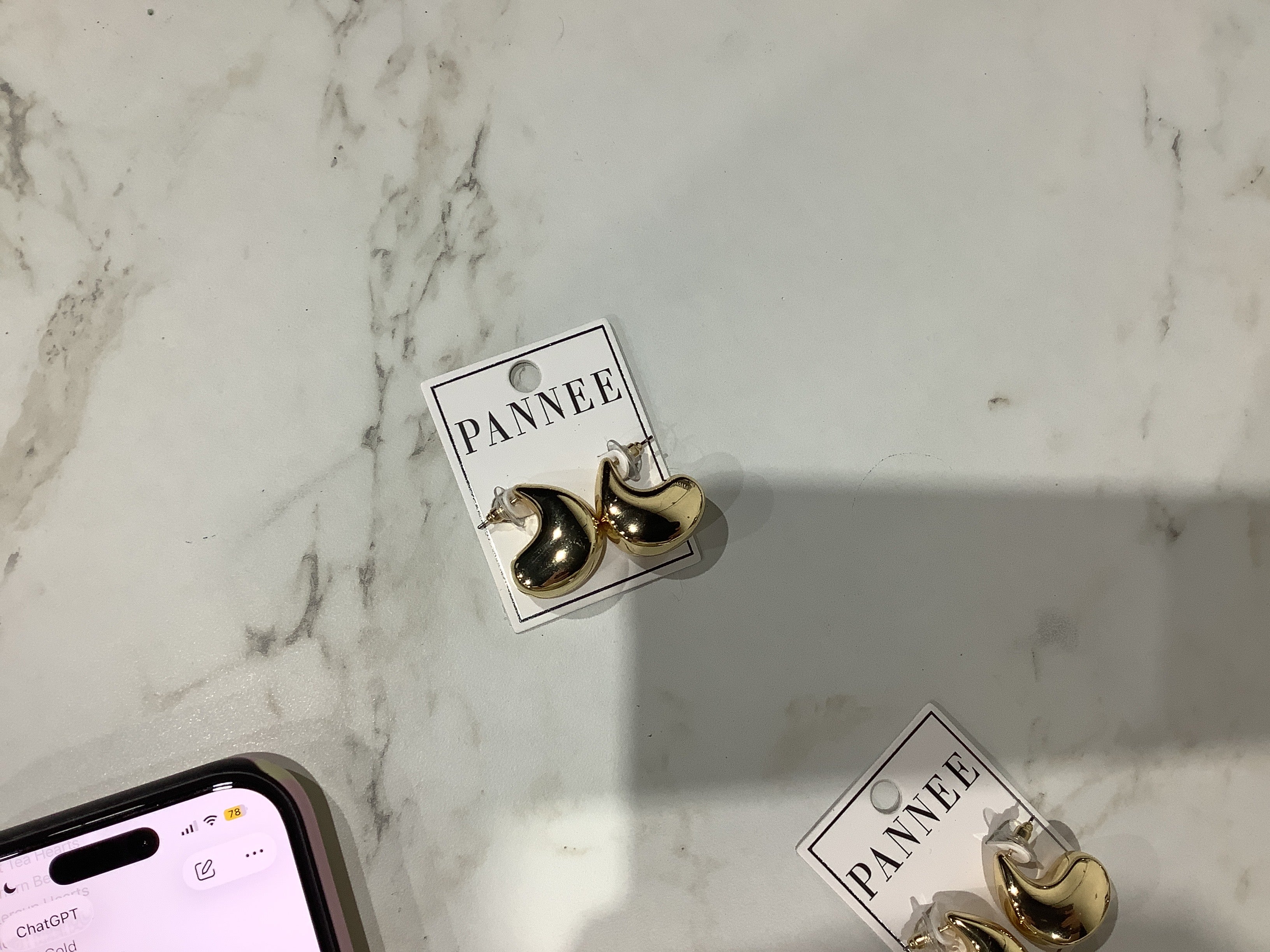 Heart of Gold Earrings