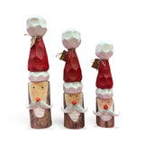 Santa Wood Block - Large