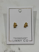 Linny Co Screwback Bumble Bee Earring