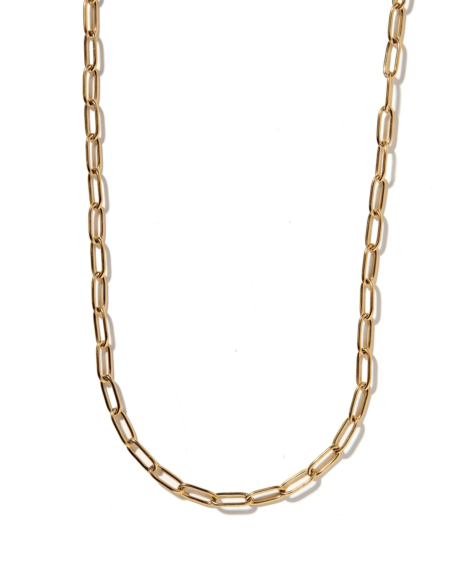 Linny Co Palmer Paperclip Necklace
