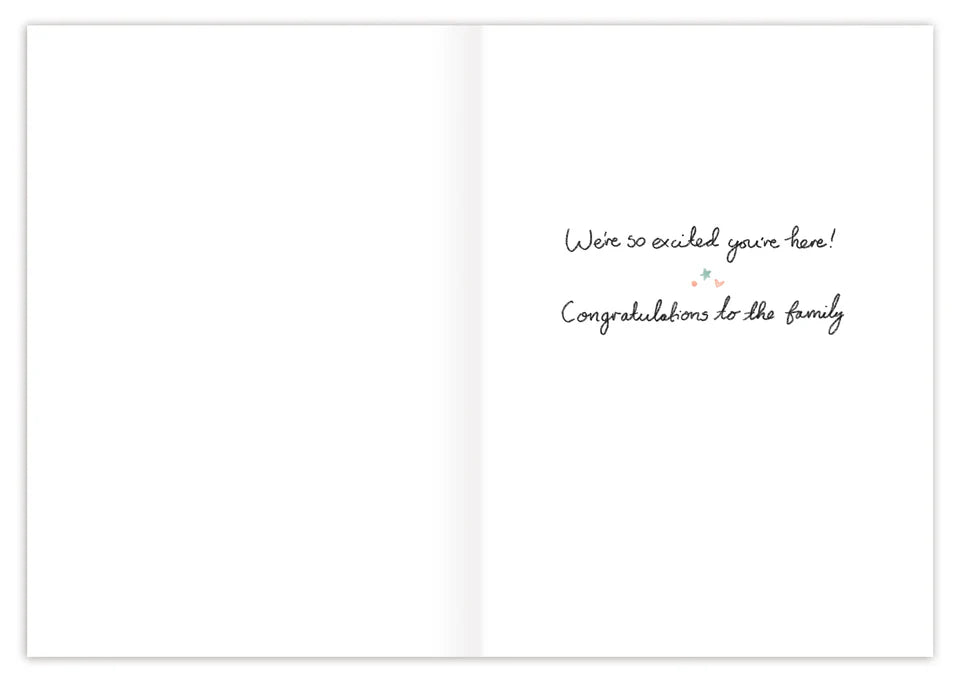 Hello Sweet Baby Card