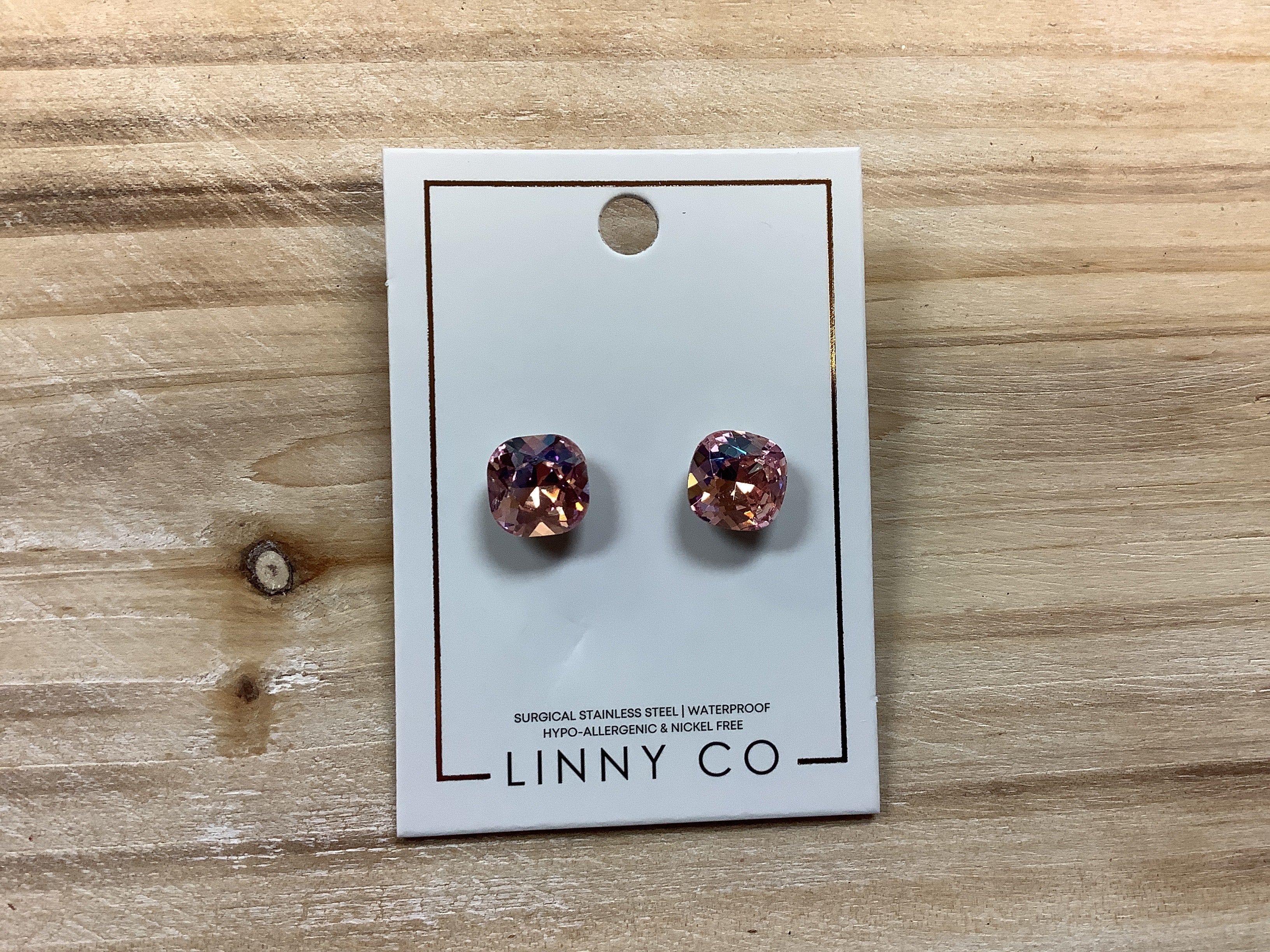 Linny Co Kit Baby Pink Earrings