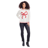Wilder Bow Sweater White