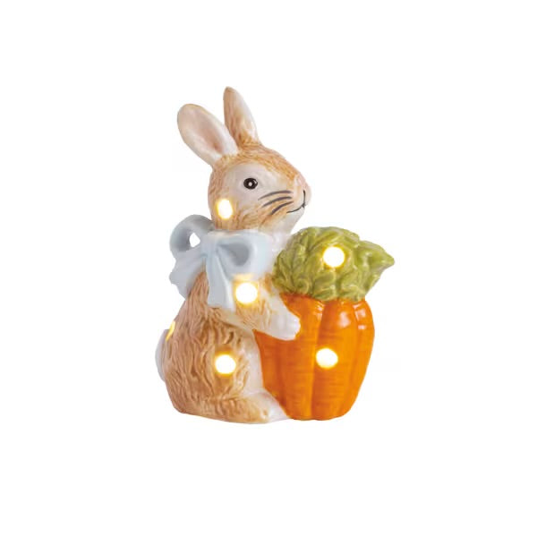 Bunny + Carrot LED Sitter