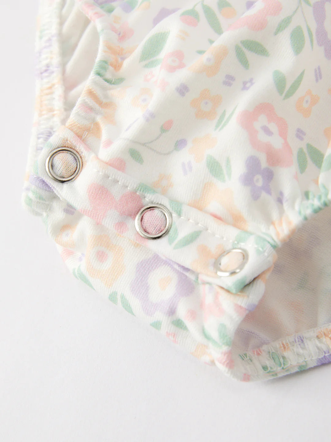 Spring Cross Smocked Romper