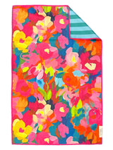 Etching Reversible Hand Towel