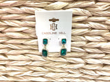 Glenda Emerald Earrings