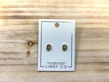 Linny Co Kay Clear Earrings