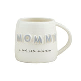 Chunky Mom Letter Mug