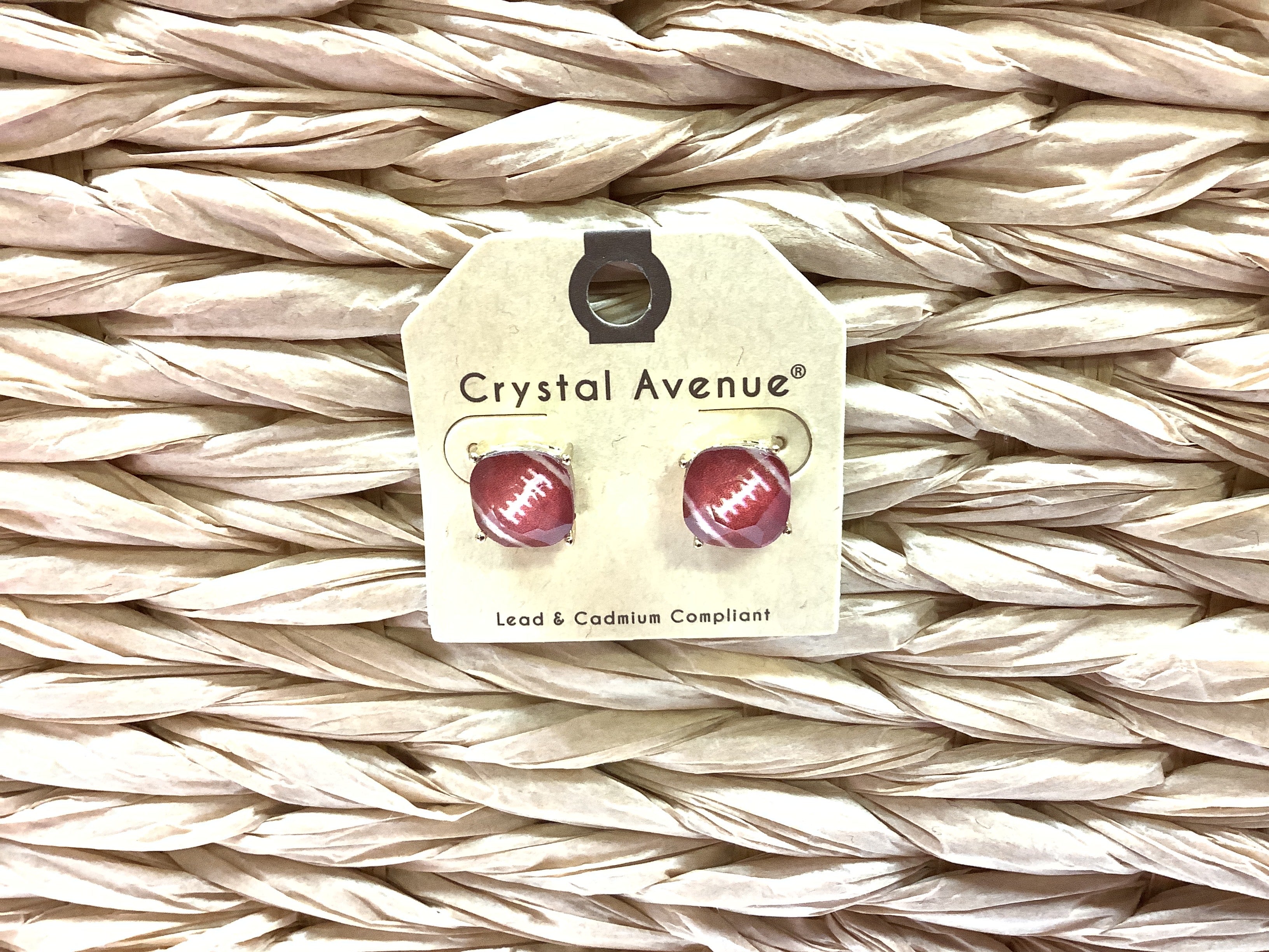 Football Acrylic Studs