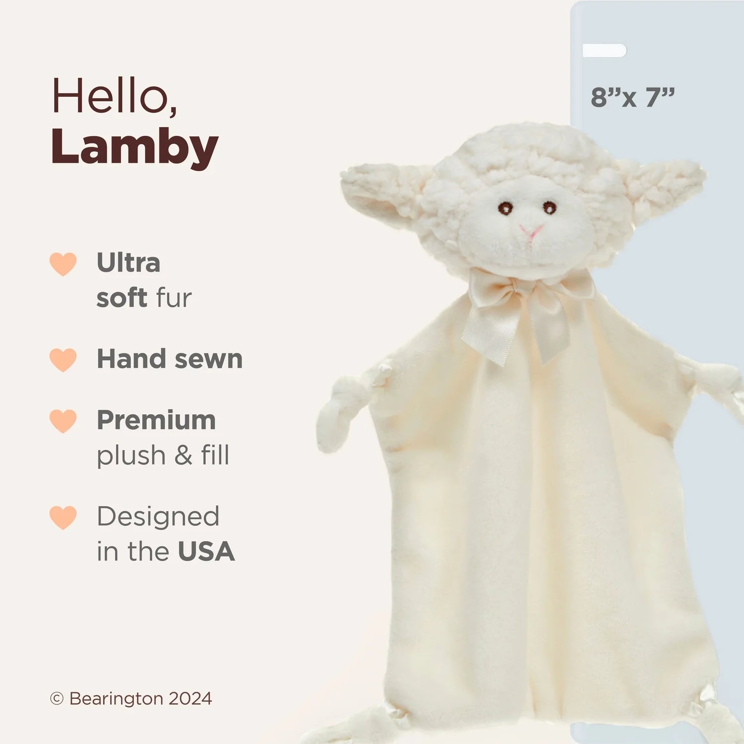 Wee Lamby Small Lovey