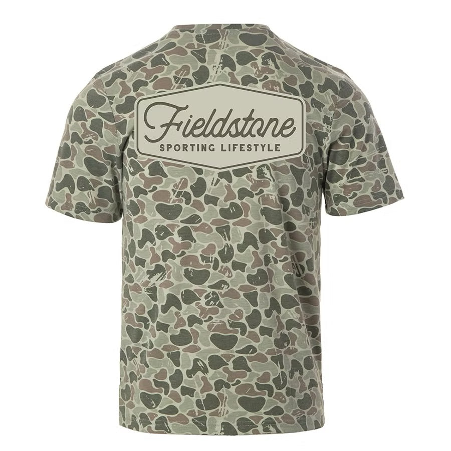 Marsh Camo Logo Tee