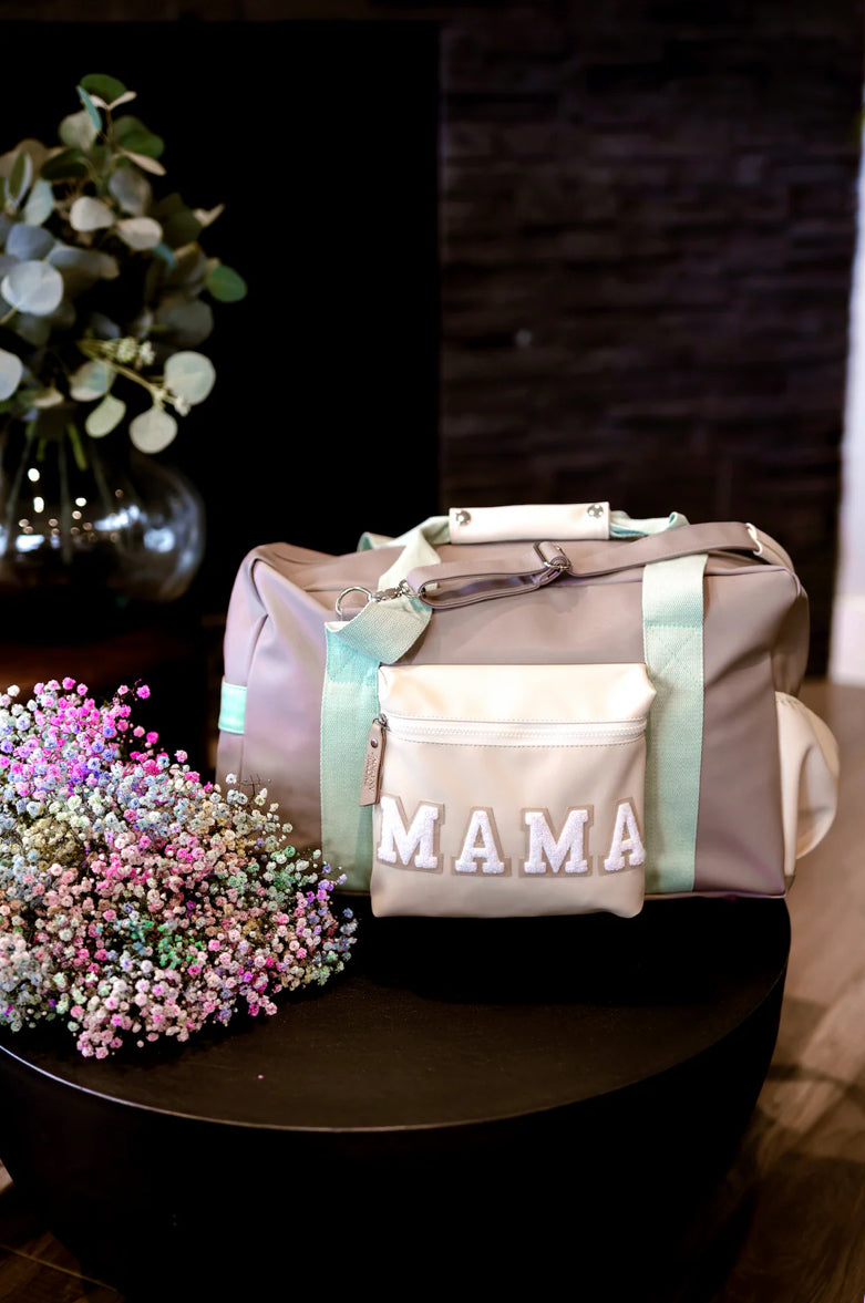 Mama, Nala Color Block Duffle