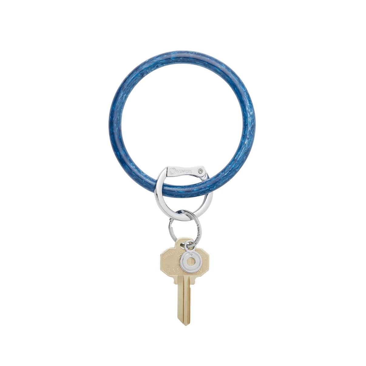 Ocean blue bracelet keychain ￼