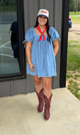 Denim Georgia Dress