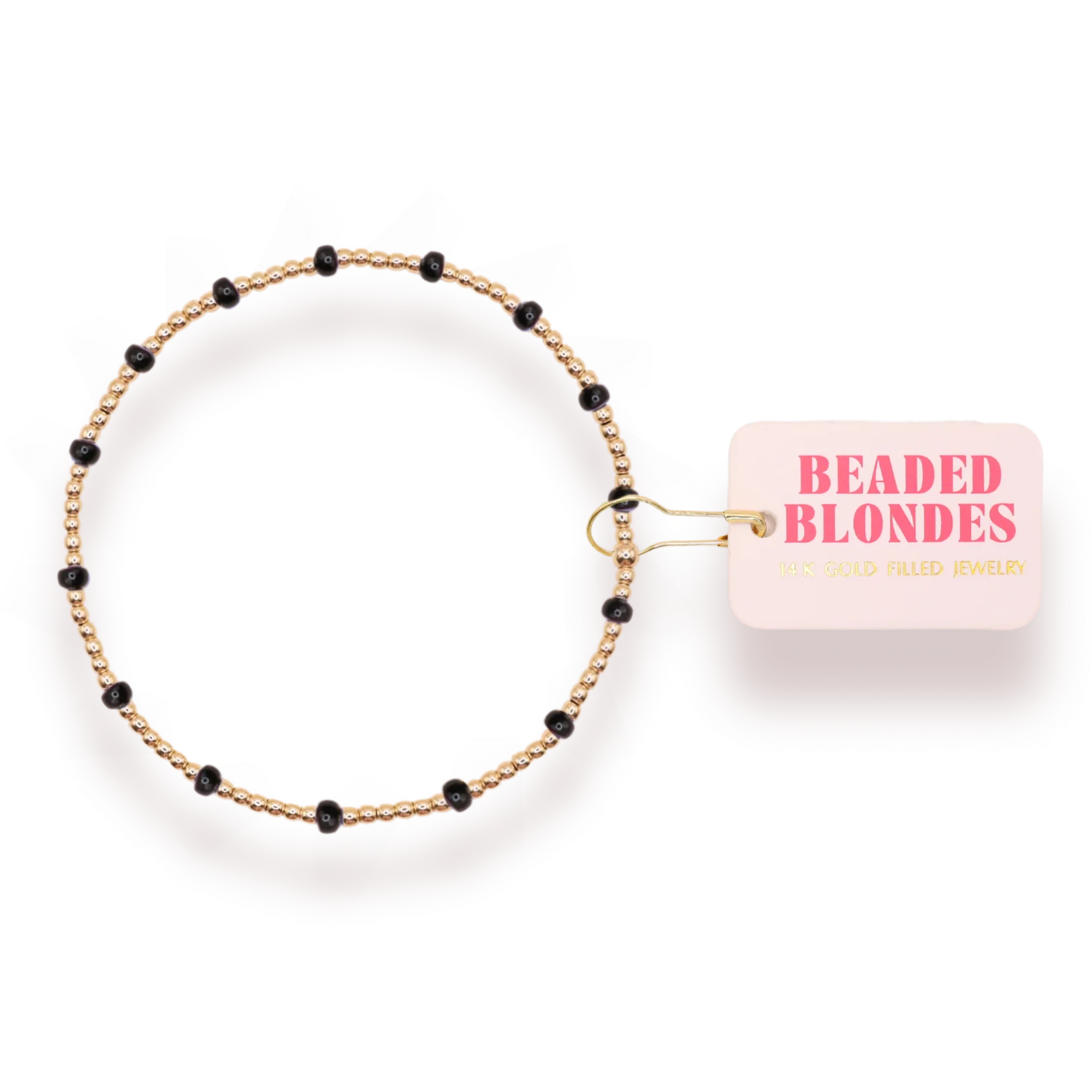 BB Black Dainty Poppi Bracelet