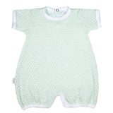 Mint With Blue Bubble Baby Romper