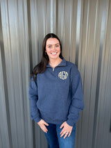 Monogrammed Jerzee Quarter Zip