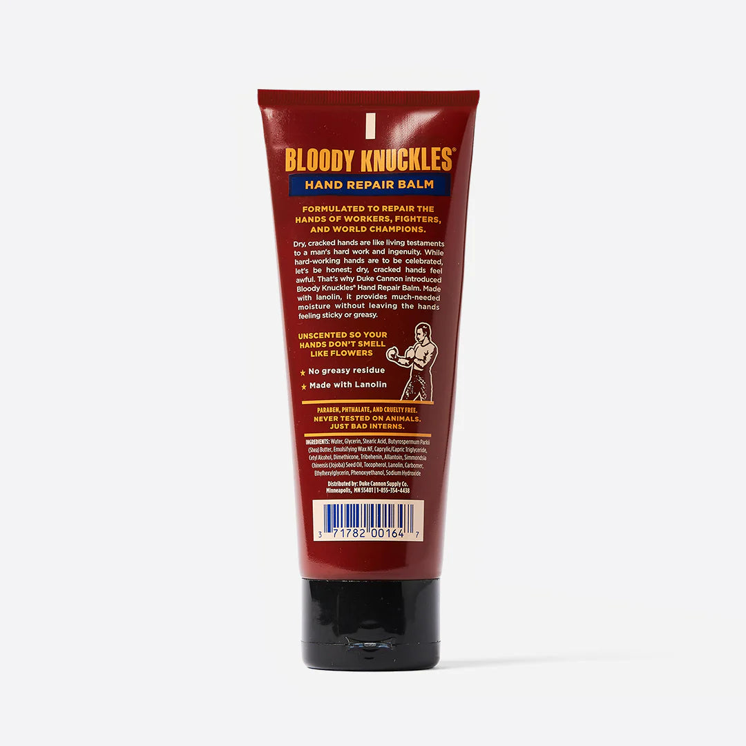 Duke Cannon Bloody Knuckles Hand Repair Balm Tube
