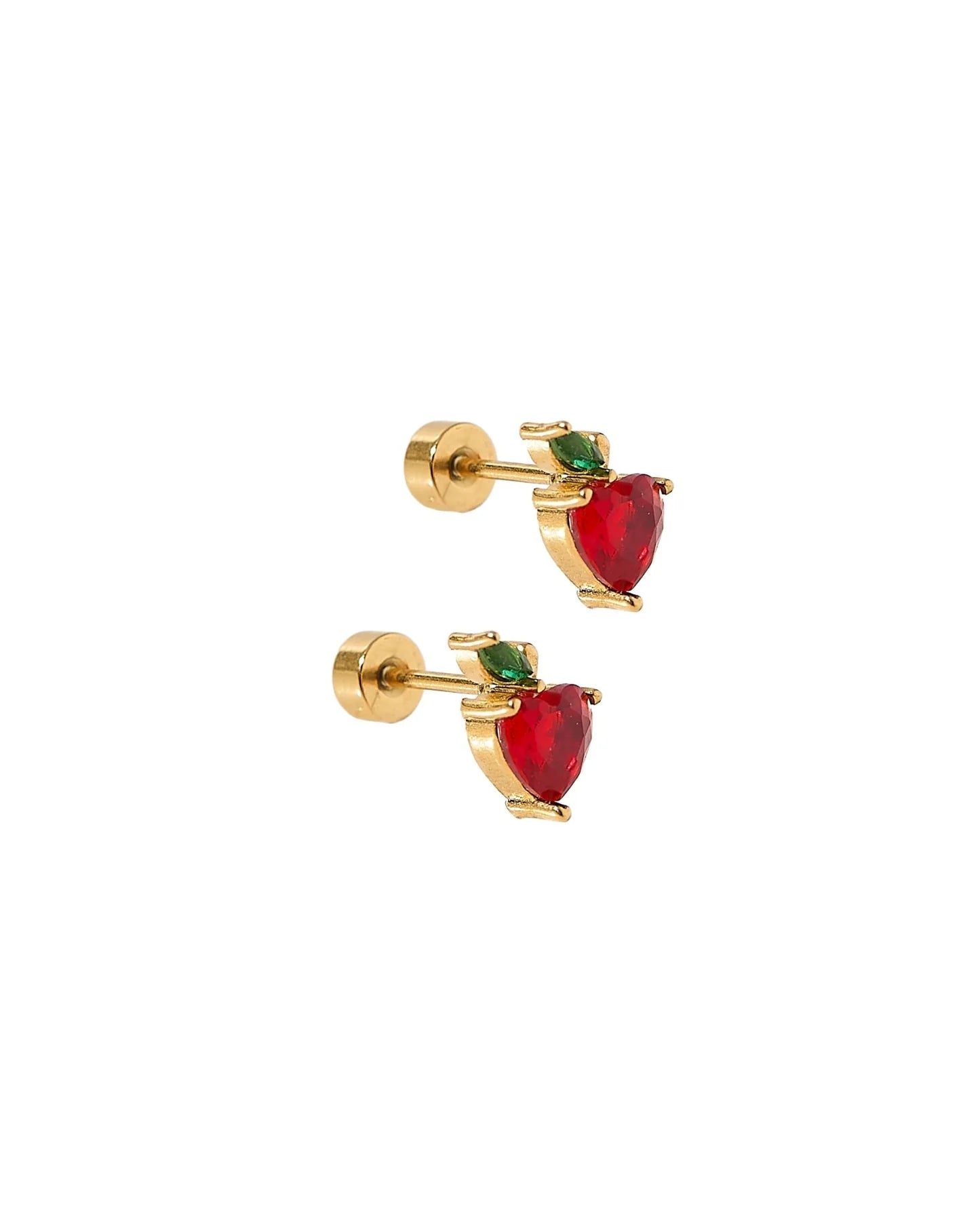 LINNY CO Screwback- Apple Gem
