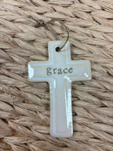 Cross Nativity Ornament