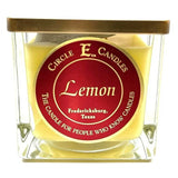 Lemon Circle E Candles 22oz