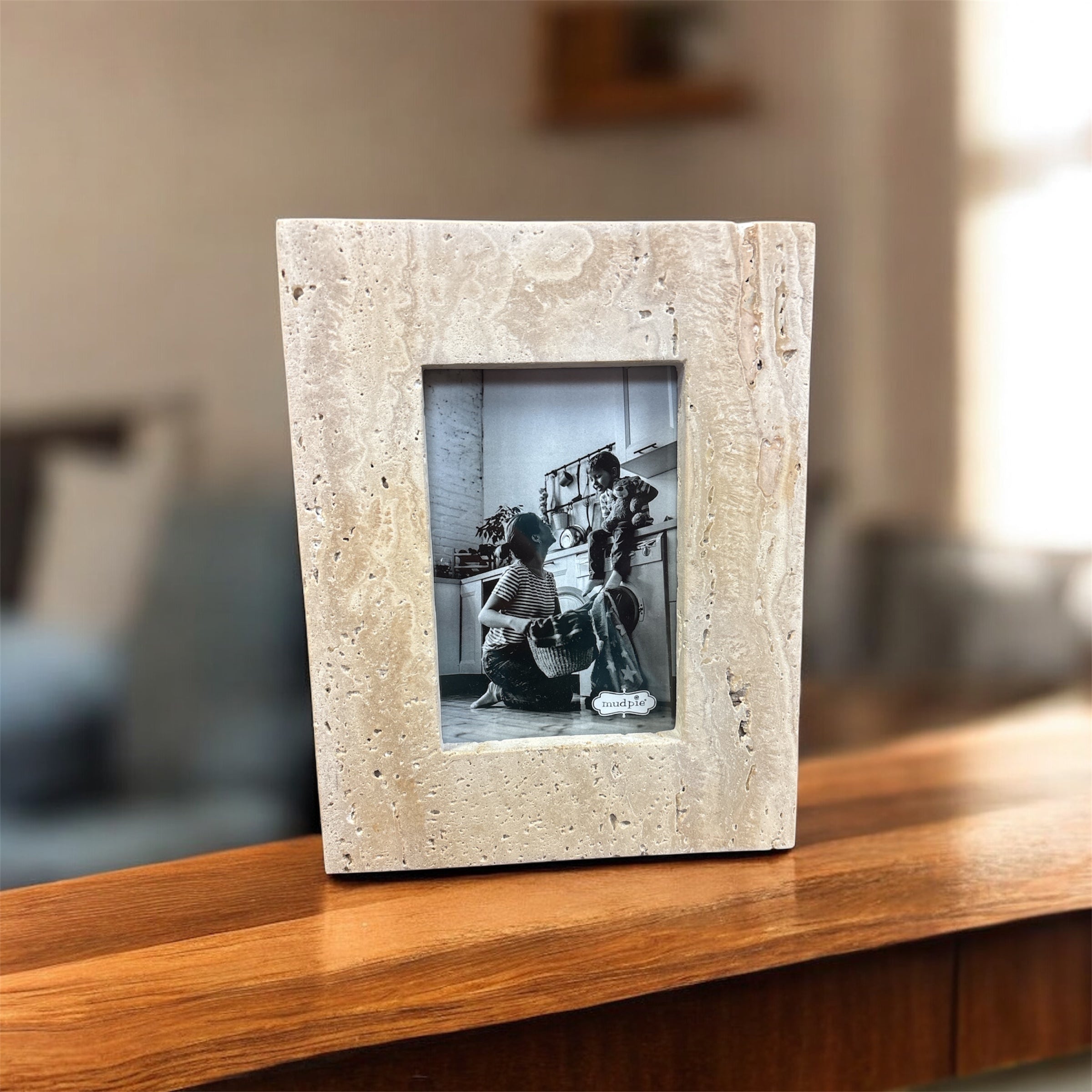 Small Travertine Frame