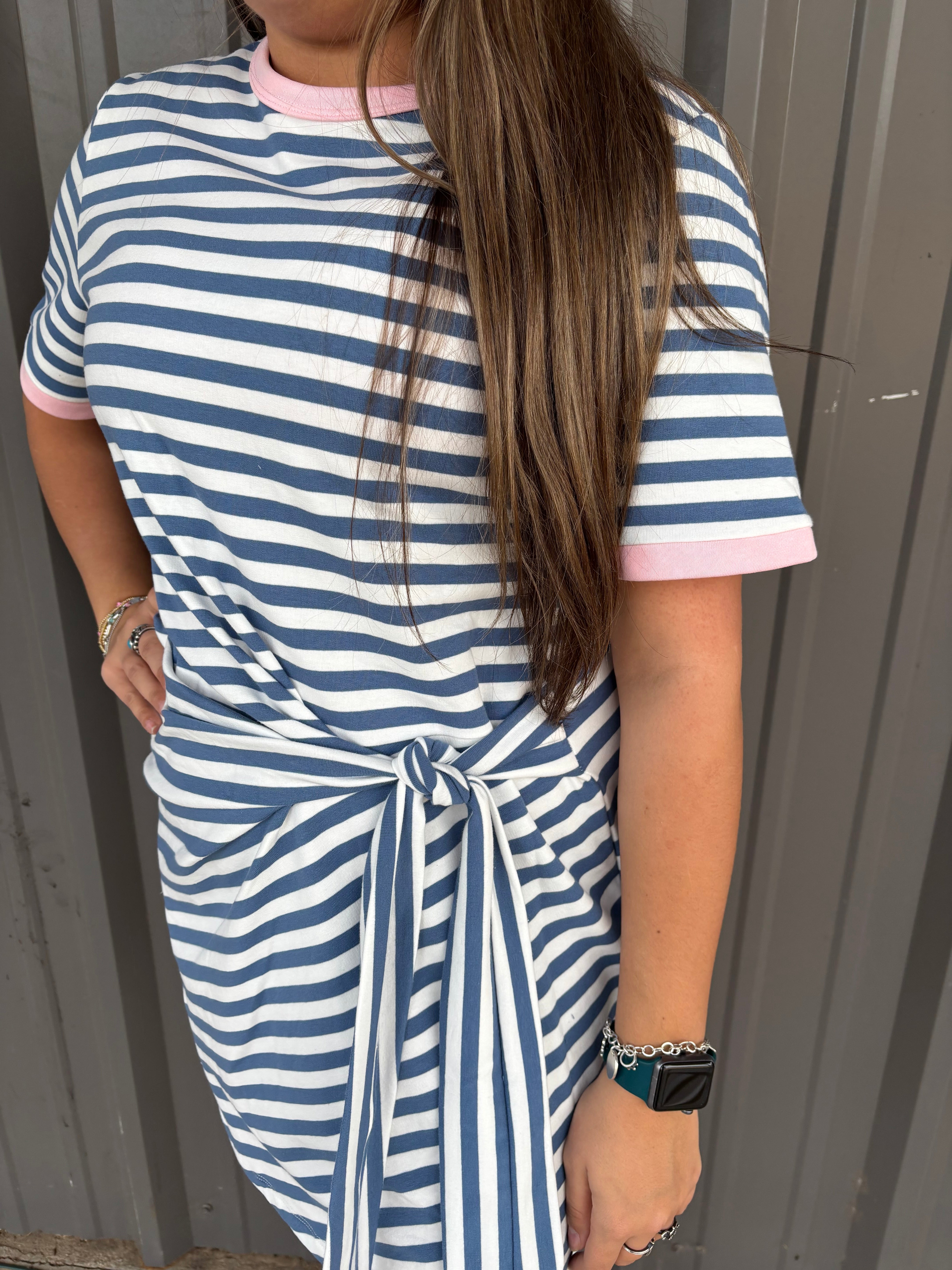 Keslie Striped Dress