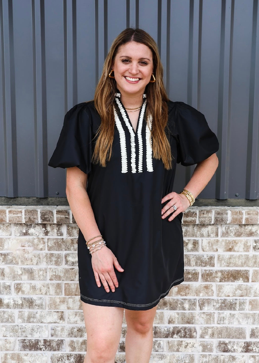 Willow Puff Sleeve Dress