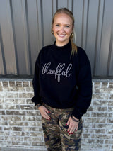Thankful Mock Neck Sweatshirt