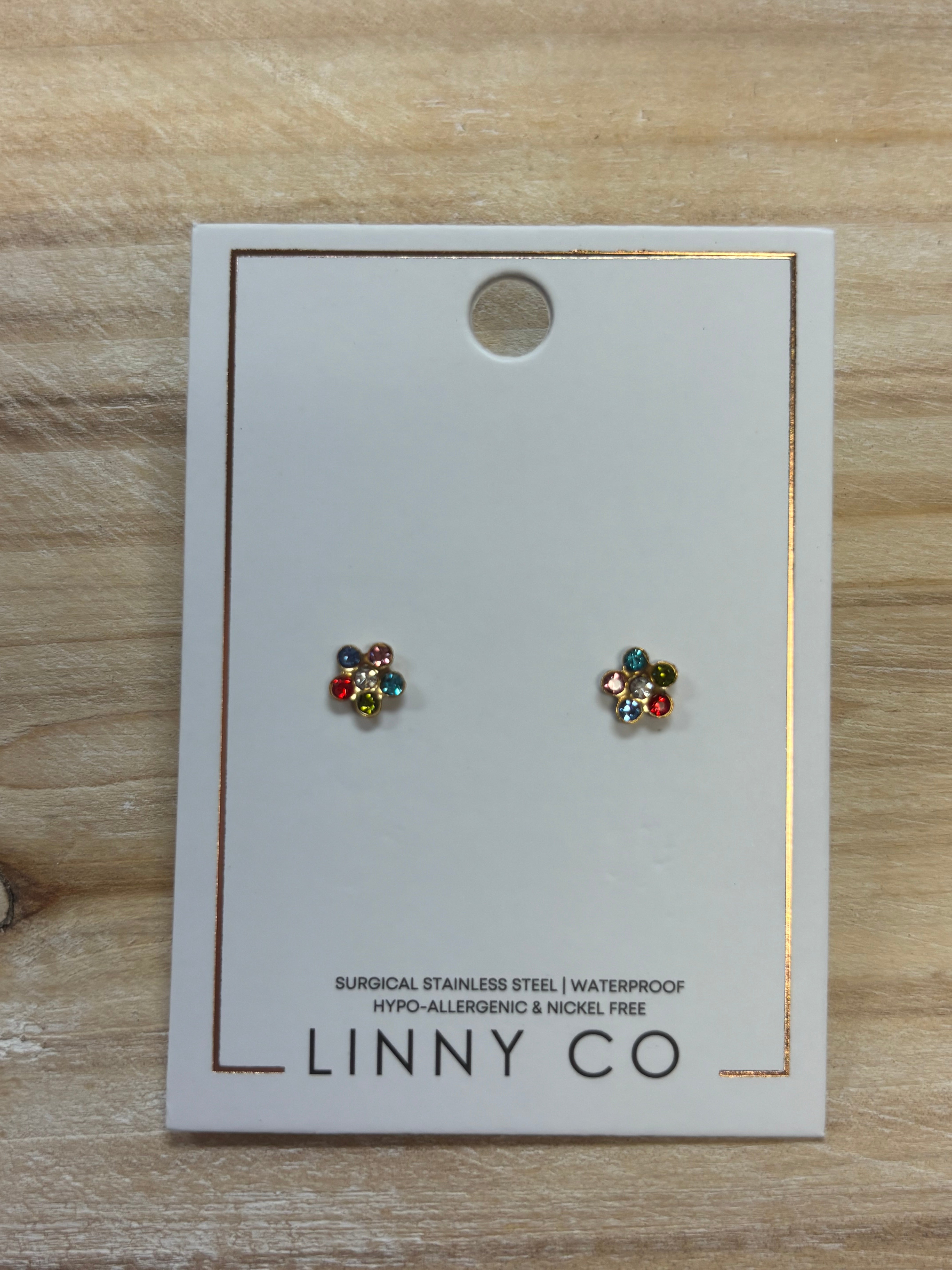 Linny Co Lyla Flower Earrings