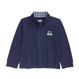 Navy Golf Quarter Zip