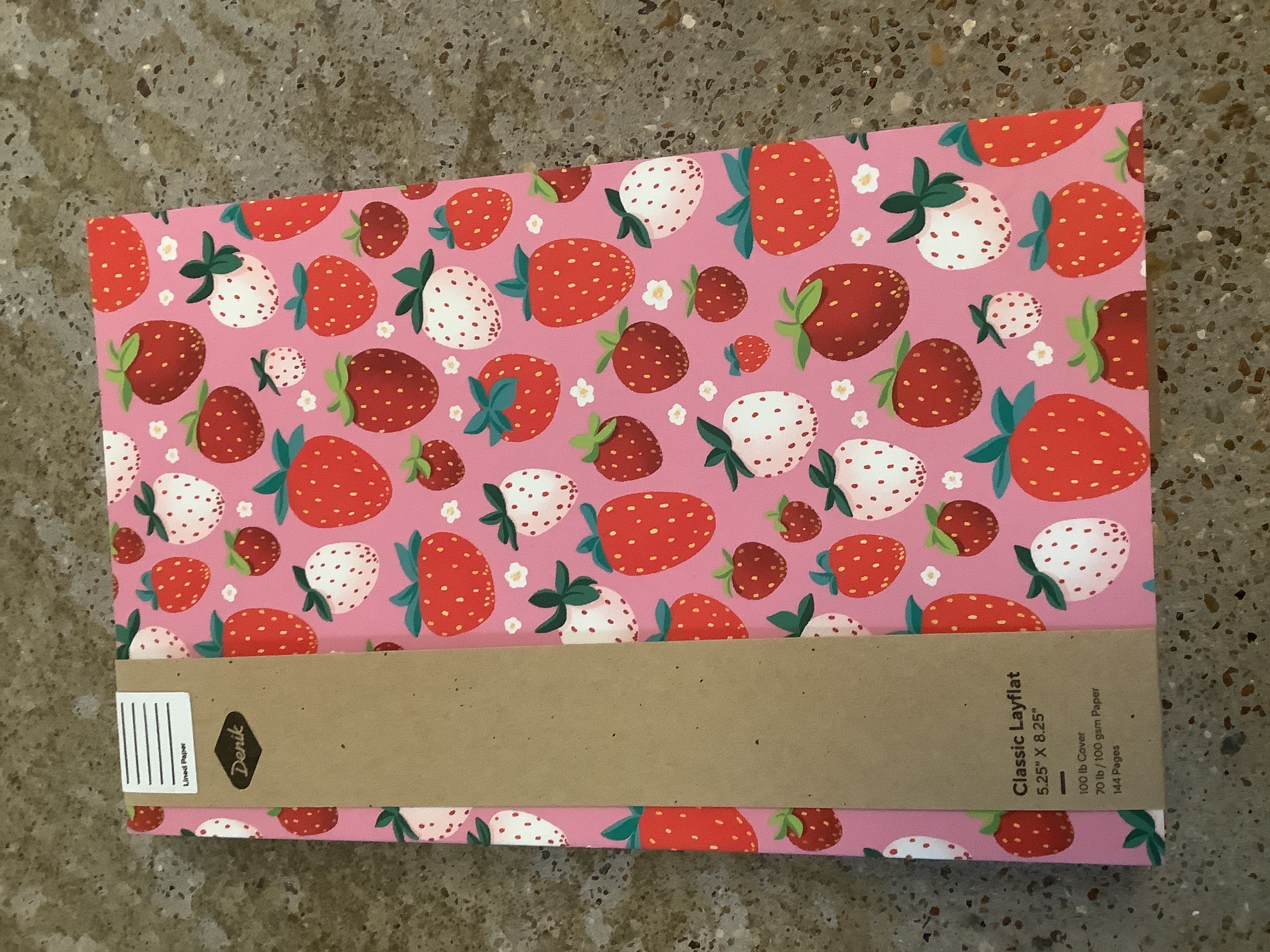 Denik Journal Strawberries