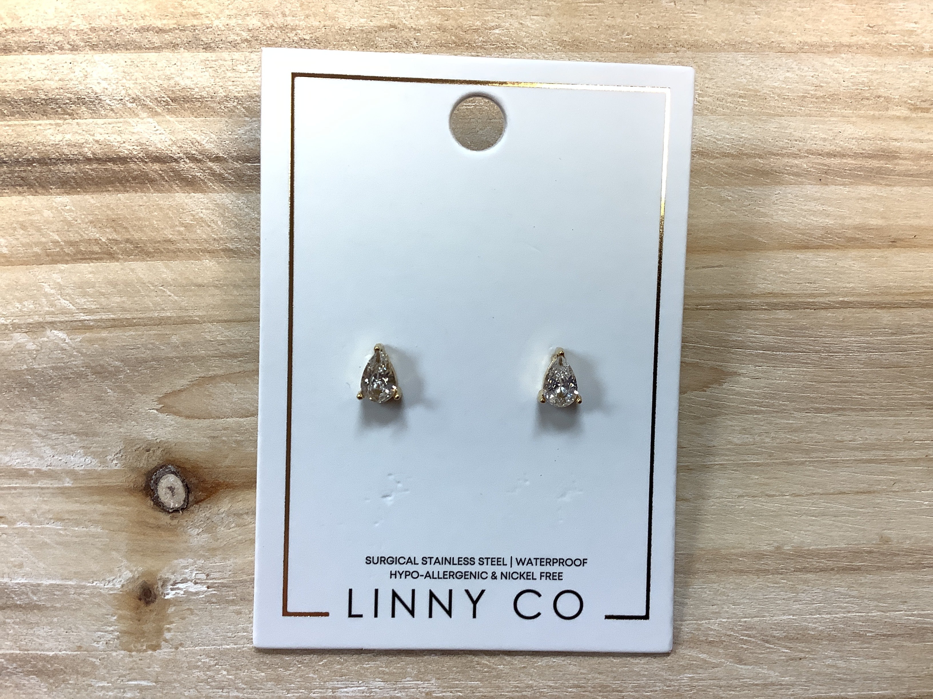 Linny Co Paige Pear Earring