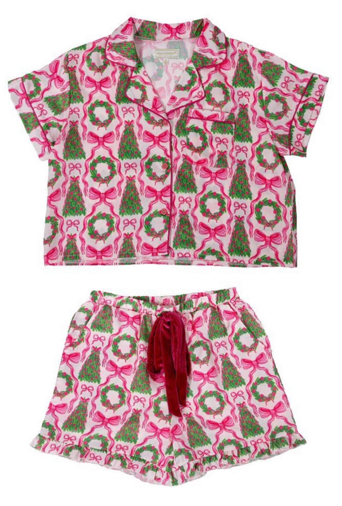 Janey Holiday PJ Set