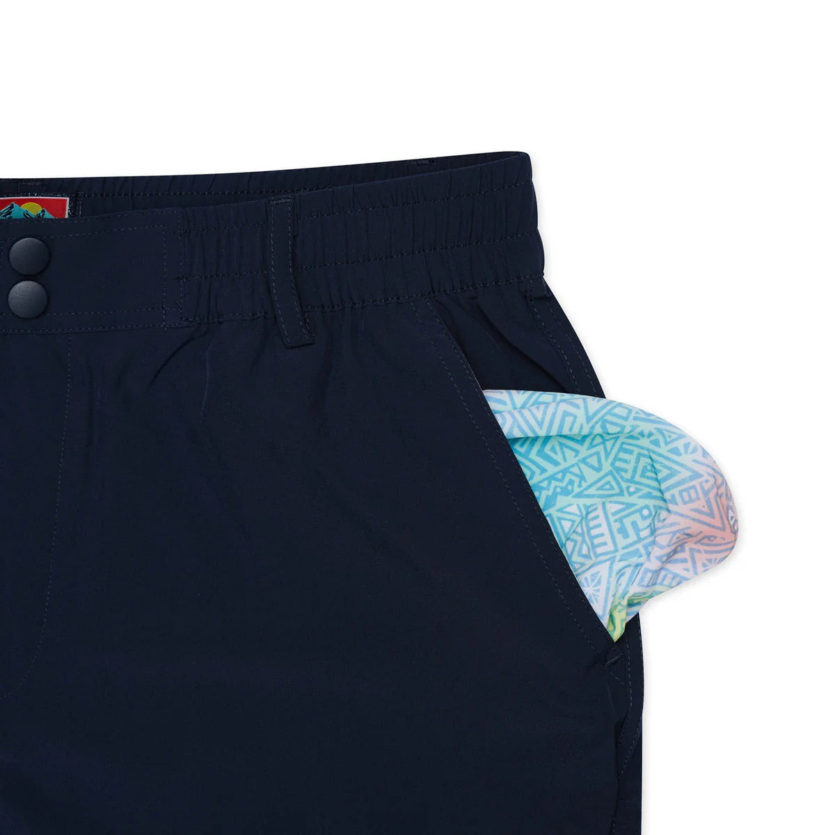 Deep Water Navy Everyday Short