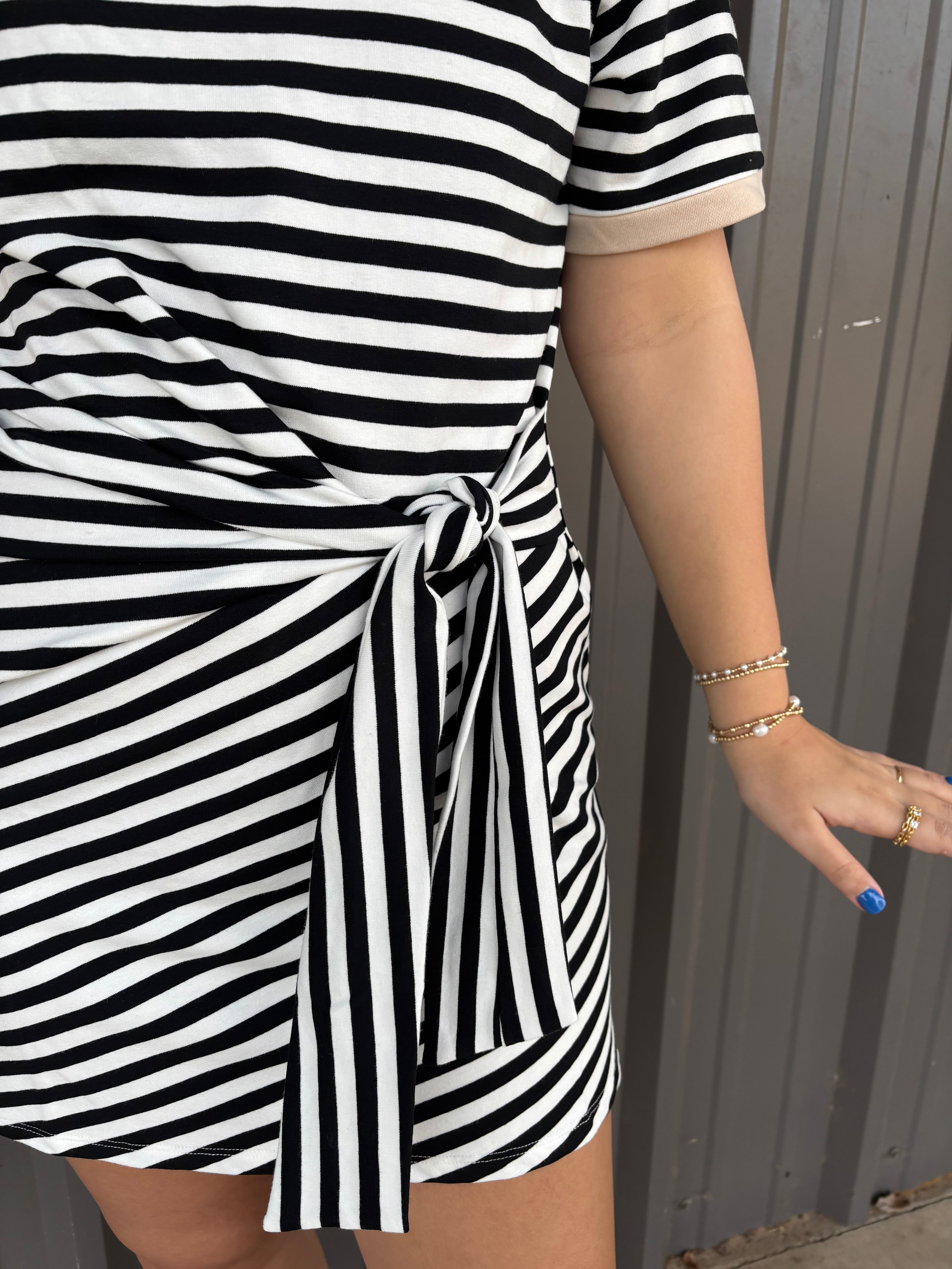 Keslie Striped Dress
