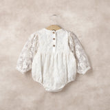 Ivory Lace Romper