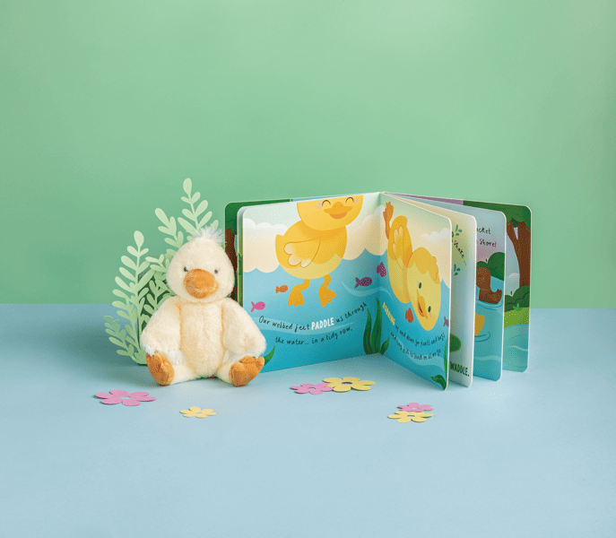 Duck Book With Plush