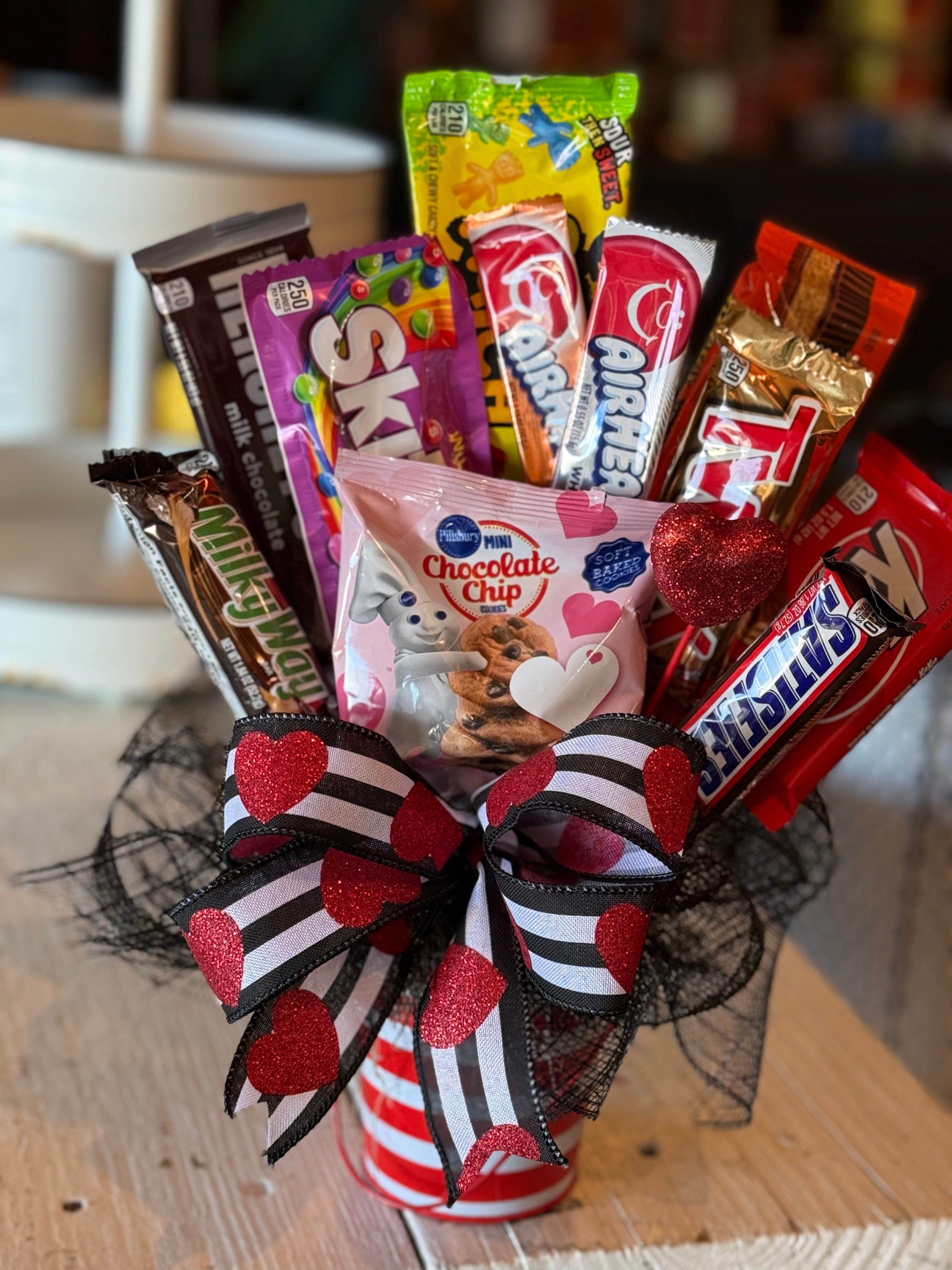 Valentine’s Candy Bouquet