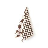 Checkmate Brown Microfiber Towel