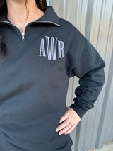 Monogrammed Jerzee Quarter Zip