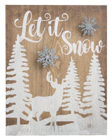 Large Let It Snow Sign